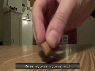 Покормил кота )