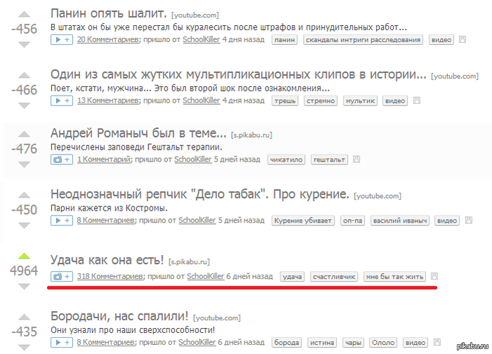 Действительно, удача