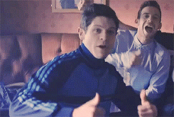 Тот момент, когда друга вызвали к доске и он ответил правильно.