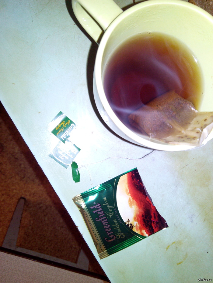 probably with everyone) - My, Tea, Sachet, Tea bag