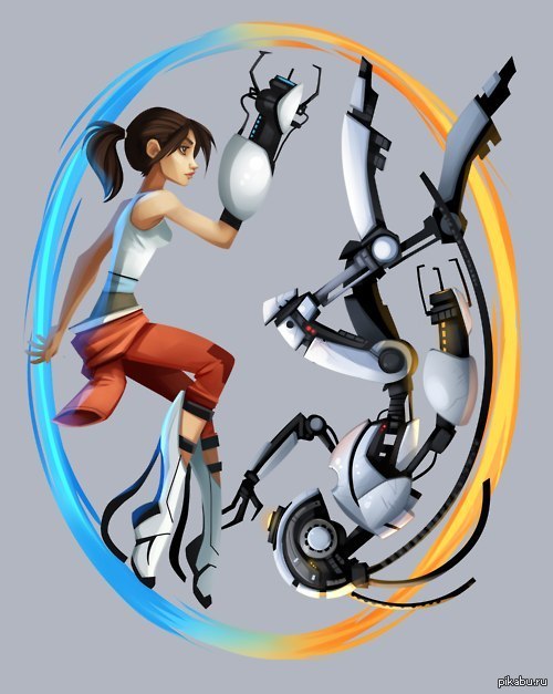 Portal: Glados and Chell  ,   
