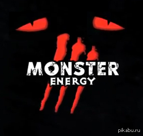 Monster energy ,     Burn  Red Bull...