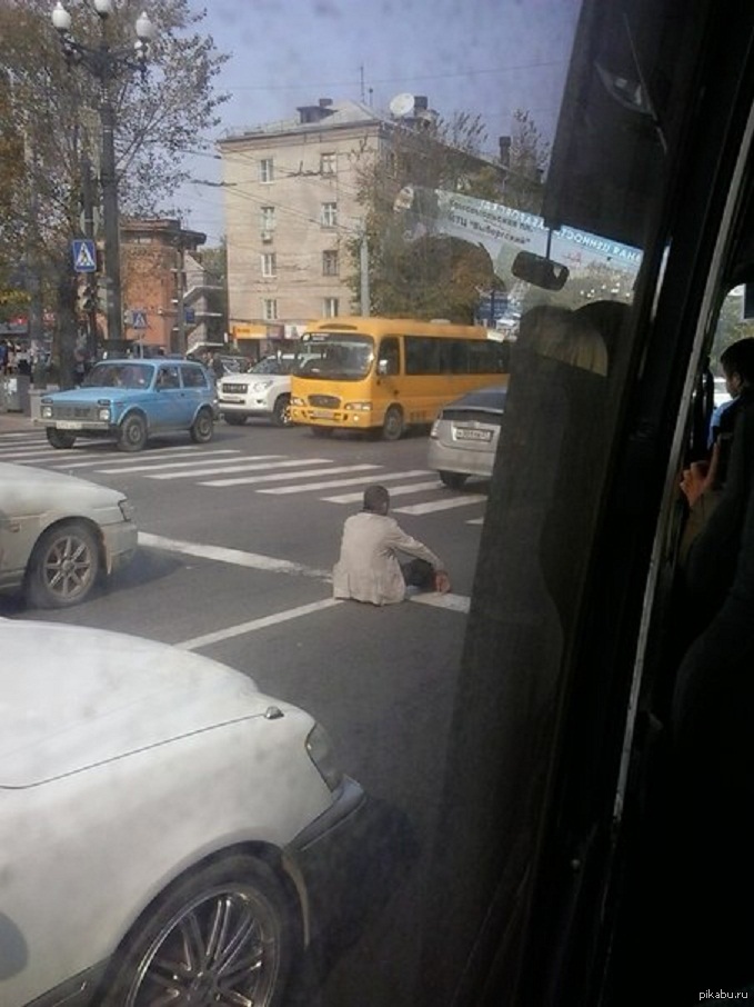 Настигло просветление - Фотография, Постижение Дзен, Просветление, Мужчина, Дорога, Мужчины, Дзен