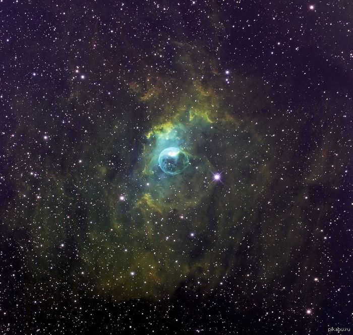  &quot;&quot;  &quot;Bubble nebula&quot; (NGC 7635)   .     