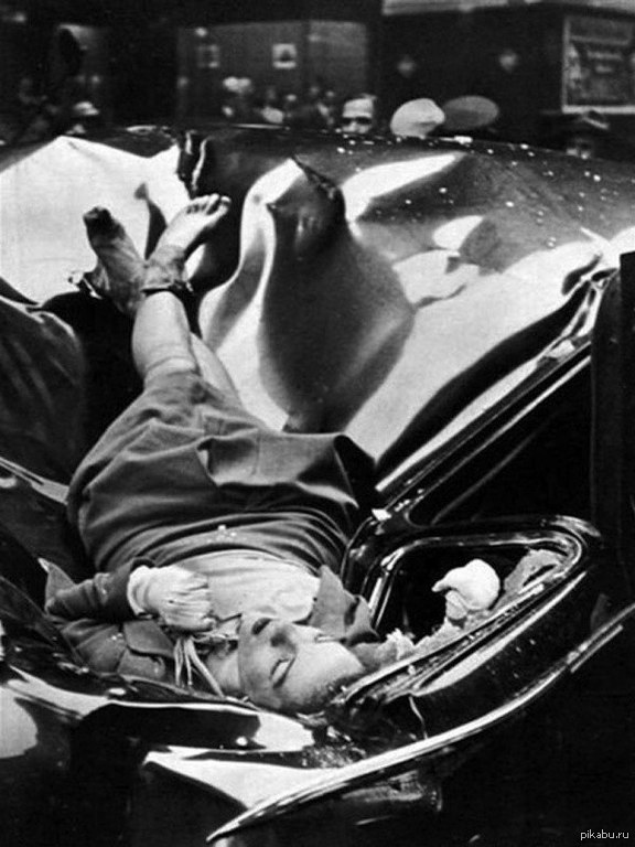 On May 1, 1947, 23-year-old Evelyn McHale threw herself off the observation deck on the 83rd floor of the Empire State Building. - NSFW, Girls, Death, UN