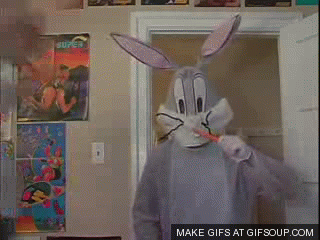 It's Bugs Bunny! Bugs fucking Bunny!