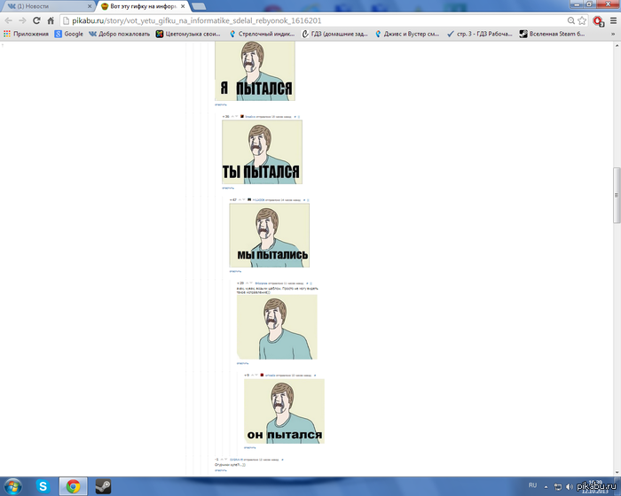 Все пытались