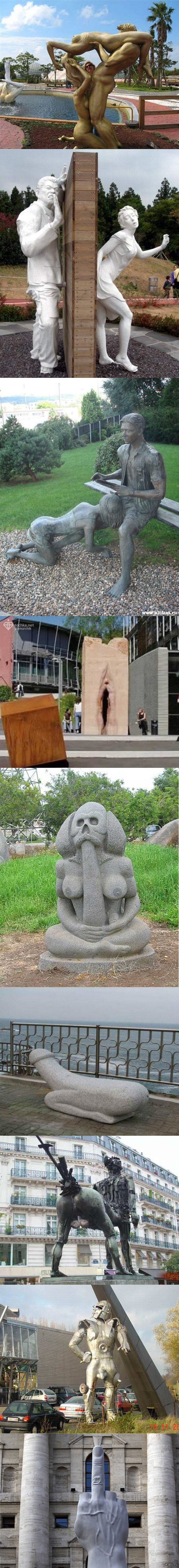 obscene monuments - NSFW, Monument, Longpost, Obscenity