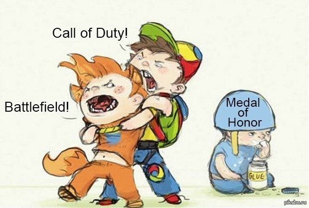 Are there gamers here? :) - My, Games, Gamers, Battlefield, Call of duty, Moh