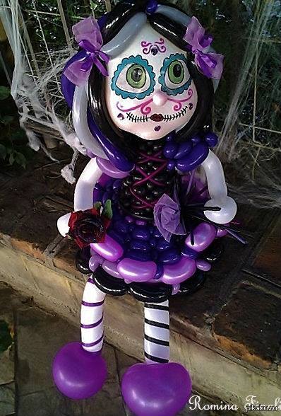 Куколка к Хеллоуину,автор Romina Finali