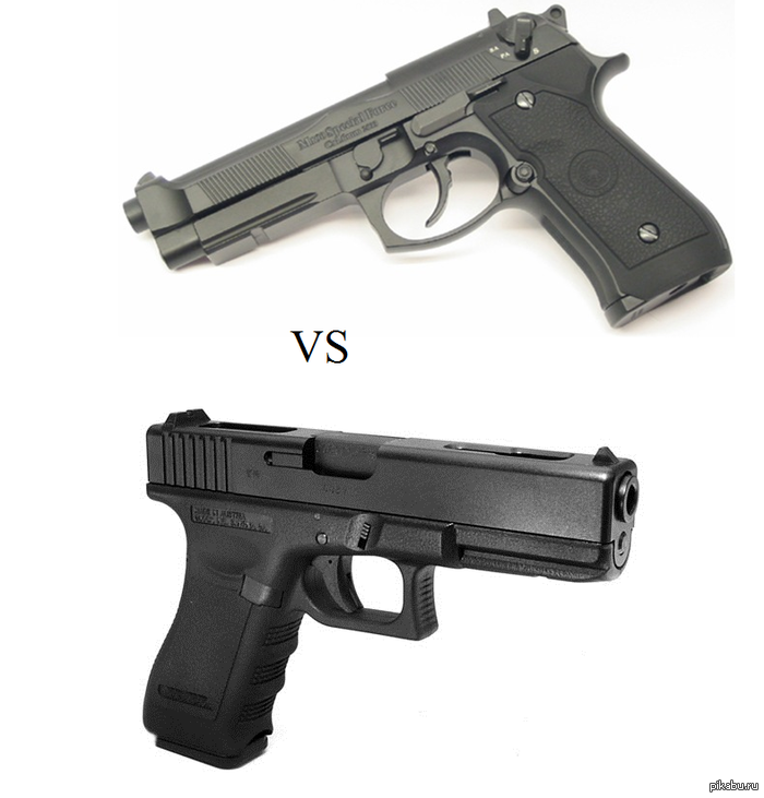       ?  Glock 18  Beretta M92