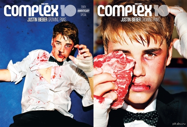 увидел - сравнил - шок, сенсация его грим похож на желудя присмотритесь .