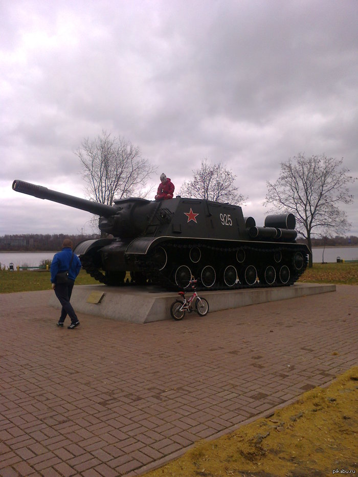Isu-152 - My, Tanks, Rybinsk, The photo