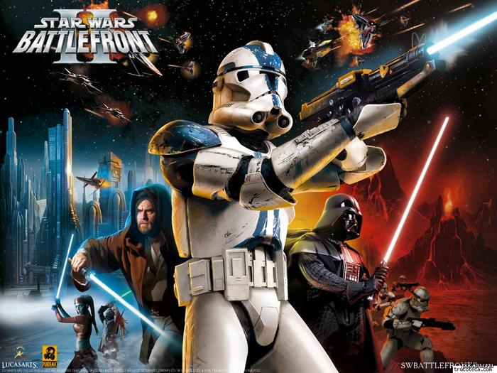 And then everything is battlefield, yes battlefield ... - Star Wars, Games, Old school