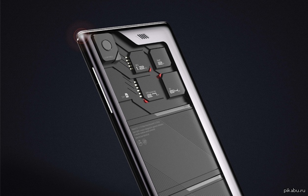 Первый образец апгрейдживаемого смартфона.