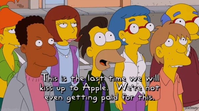 Apple   Simpsons     ,    ...  [25.03]