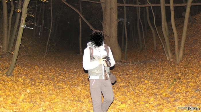 Фотография парня на лысой горе