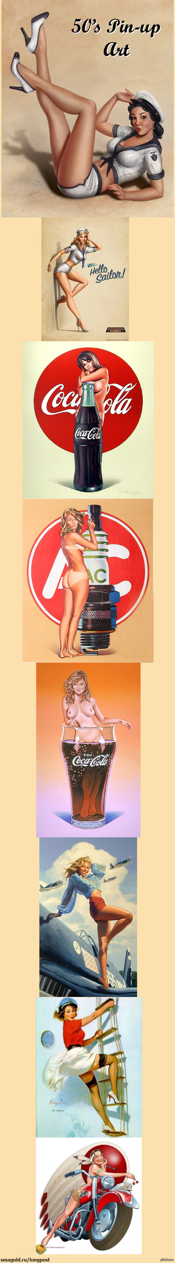 Pin up - NSFW, Pin up, , Longpost