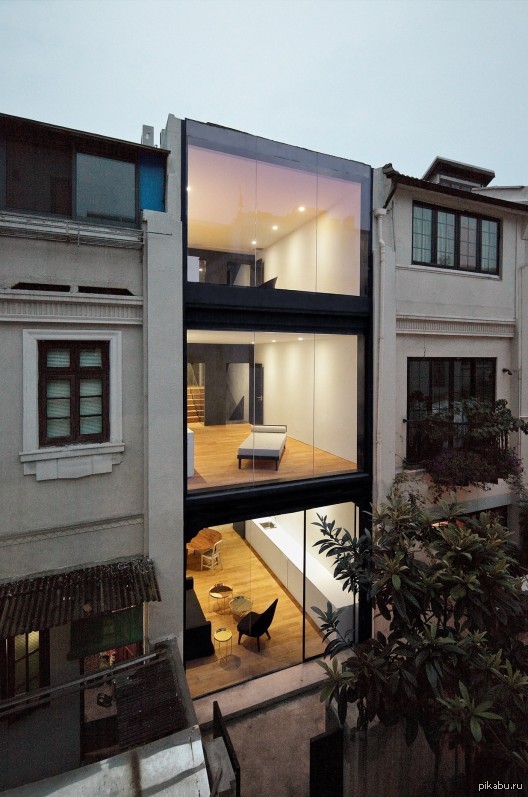 Blocked residential building in Shanghai - Modern architecture, House, Architecture, China