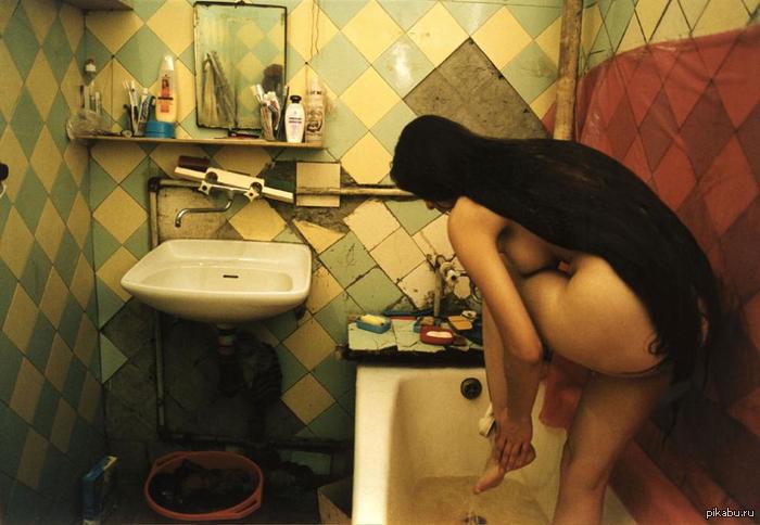 Francois Huguier, Russia, St. Petersburg, 2004 - NSFW, , beauty, Communal, Bathing