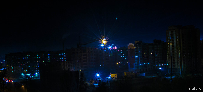 Poltava at night - My, The photo, Poltava, Night