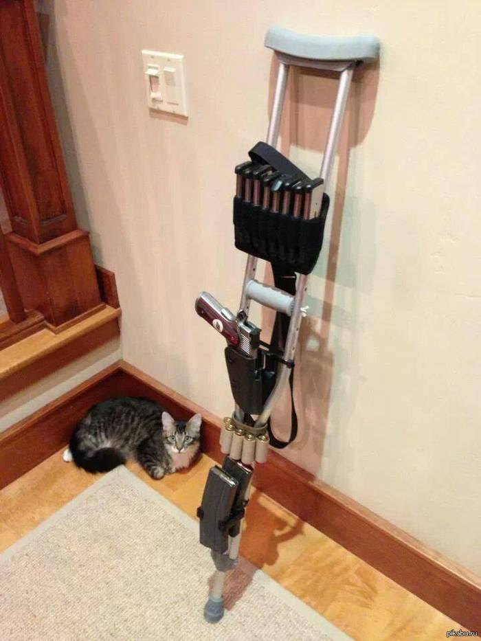 Велосипед из костылей