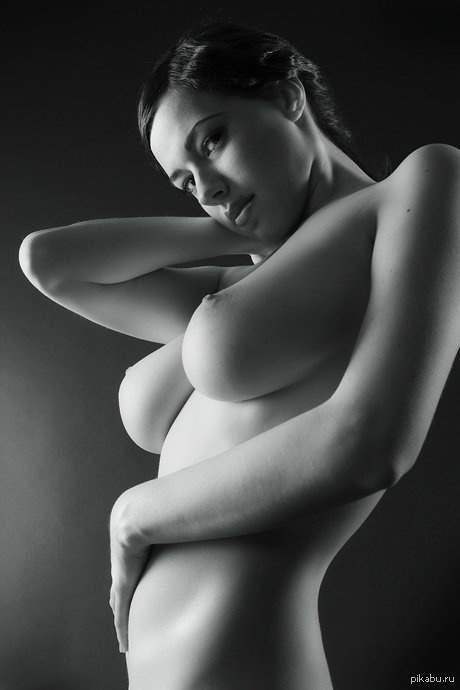 BW Erotica - NSFW, Black and white photo, Erotic, Breast, Beautiful girl