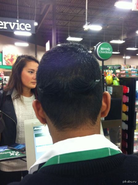 Внимание на прическу