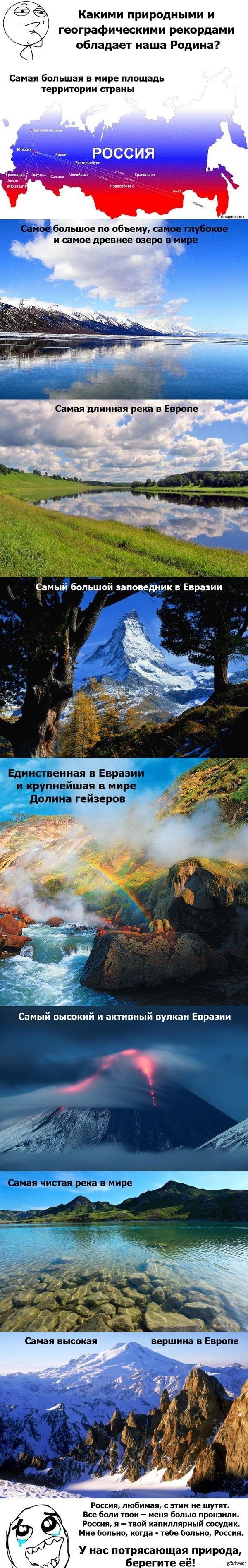 Россия: Природа и география