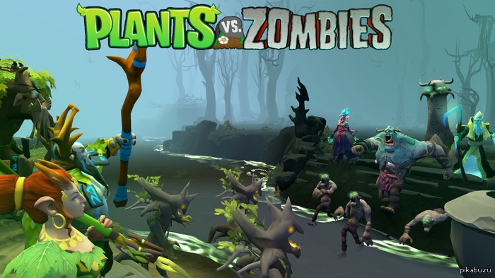 Treants vs. Tombstones    Steam.