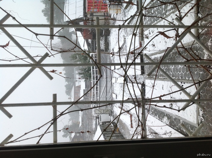 ураа, в моей Перми наконец-то снег пошёл, всё белое и красивое)