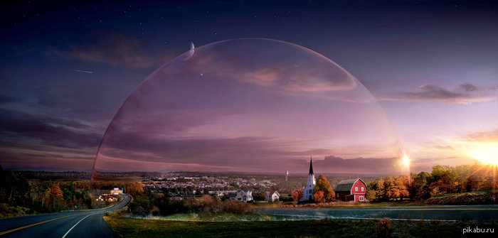 Тут была фигня, поэтому ловите купол