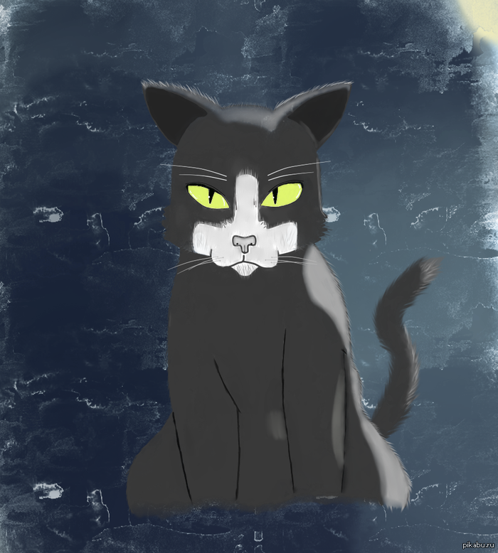 Всем котейку на ночь :)