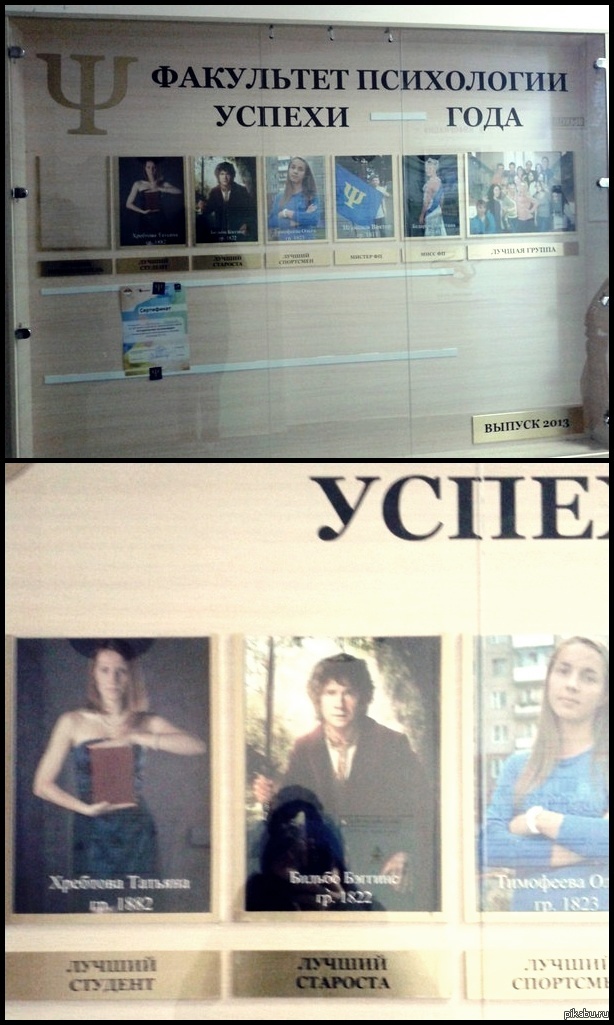 Лучший староста факультета психологии