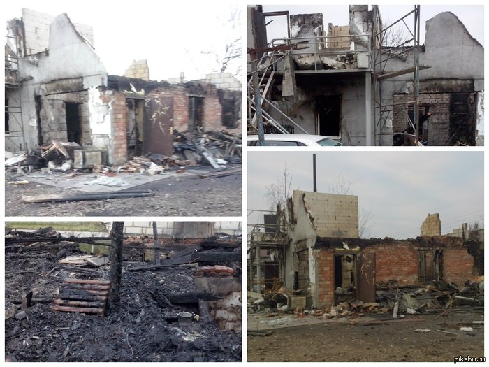 Крик о помощи! Сгорел дом, г.Калининград. Описание в комментариях.