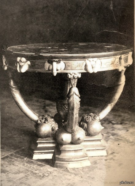 XVIII century. - NSFW, My, Table, Ludovig, Orgy