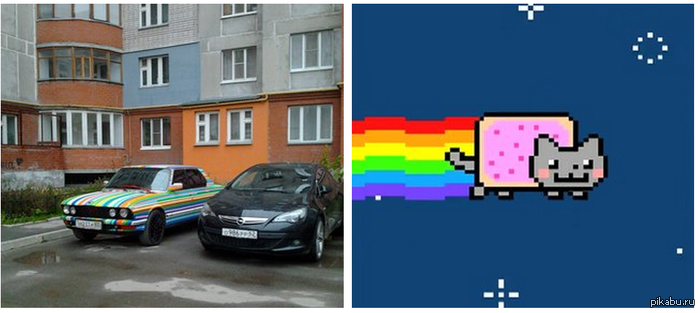 Nyan car :3 
