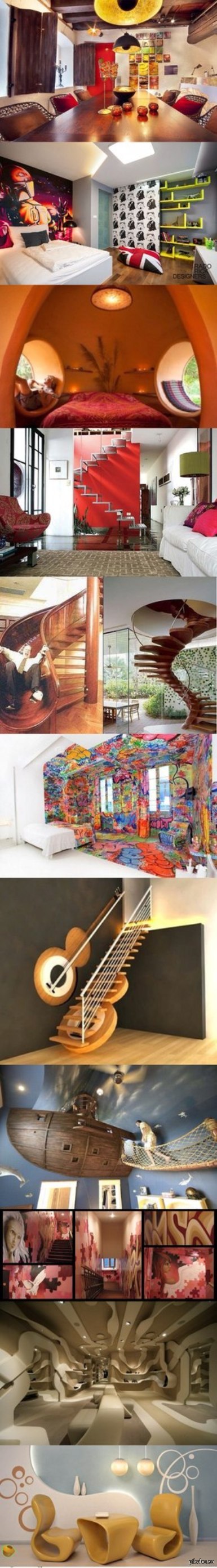 Unusual interior) - Creative, Interior, Design, Longpost, Interesting, beauty, Idea for home