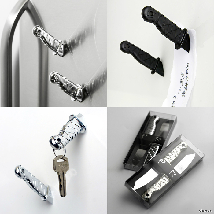 Ninja Knife Magnets
