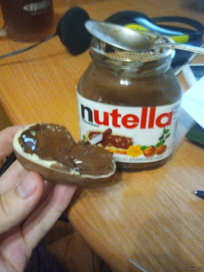 I tried it. - My, Kinder Surprise, Nutella