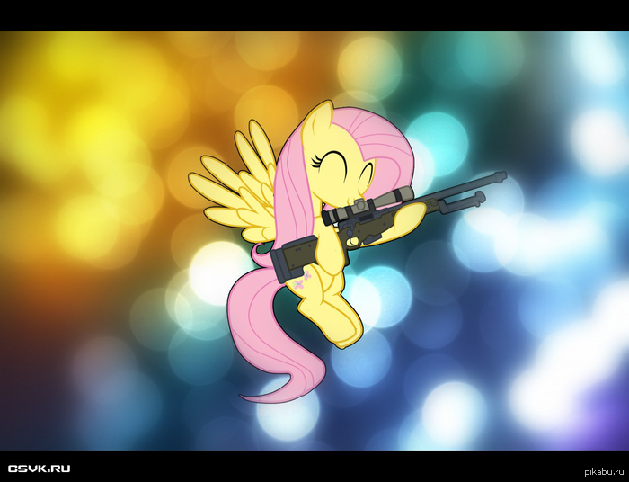 Пони и Awp (counter-strike)