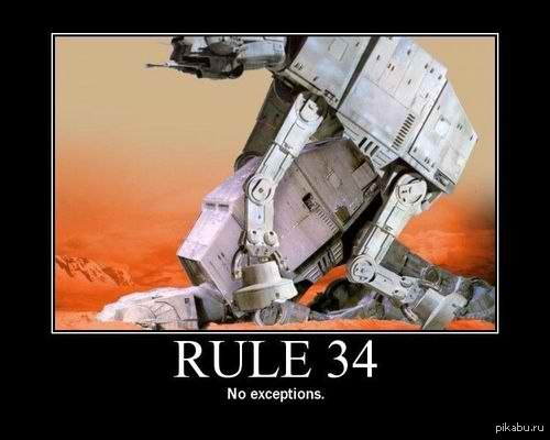 With no exceptions. - NSFW, Rule 34, Star Wars