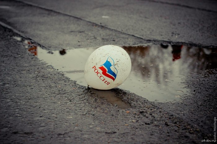 How symbolic - Russia, Hopelessness, Puddle