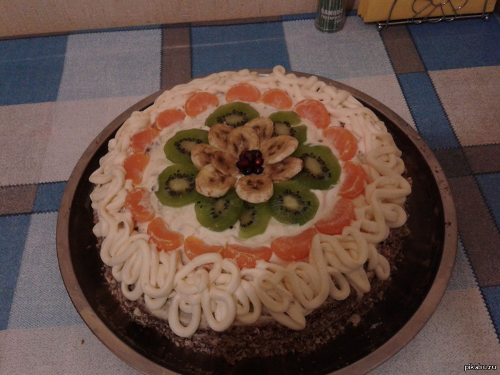 Отличный, кстати, был торт!