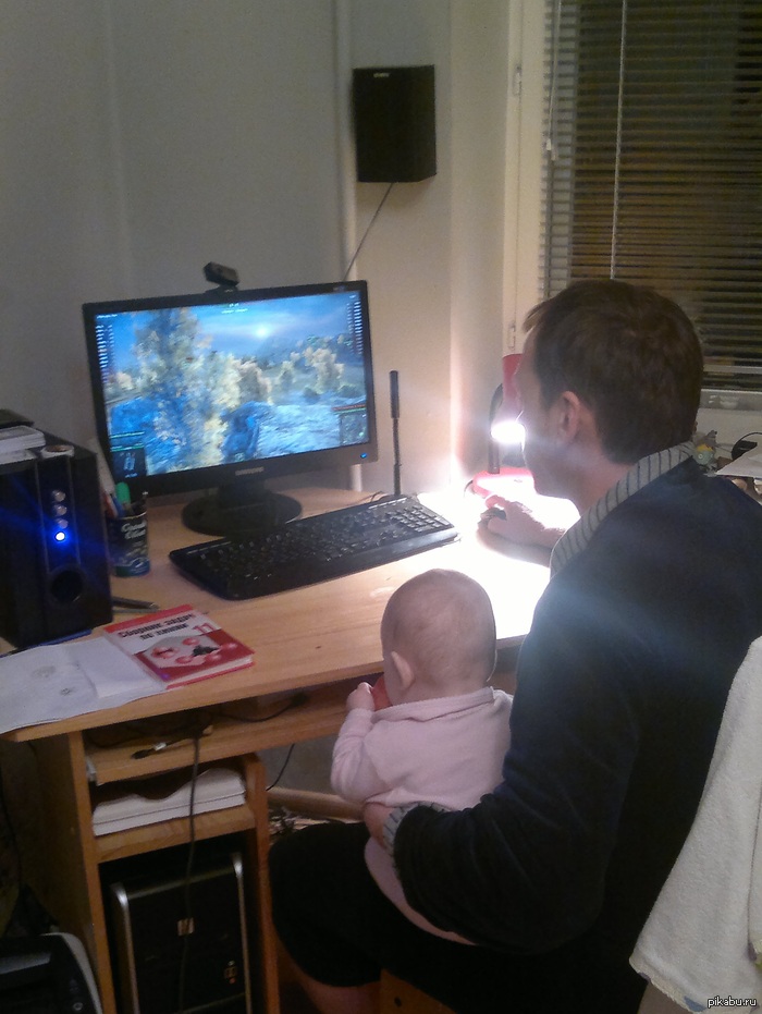 When dad plays tanks... - My, Games, WOT, World of tanks