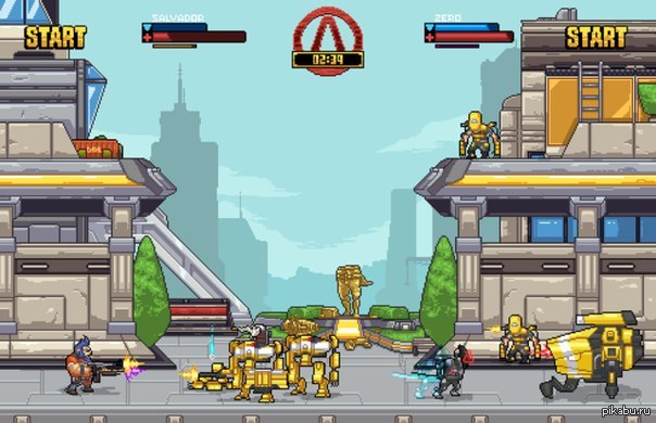Pixel Borderlands