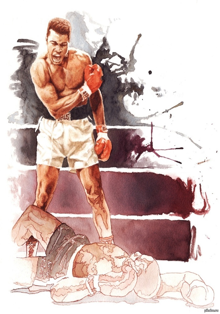 Muhammad Ali vs. Sonny Liston  !