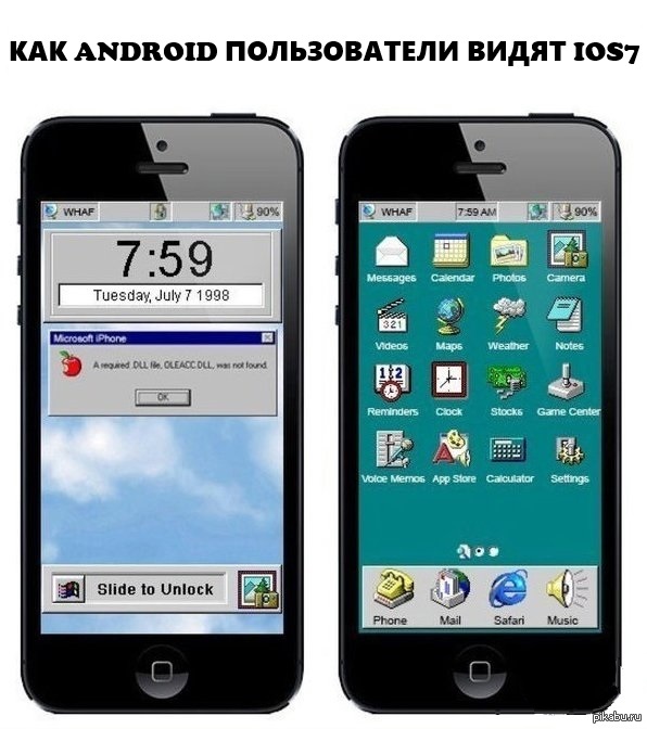  Android   IOS 7 