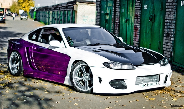 Nissan Silvia s15 in MOSCOW       .        !   !