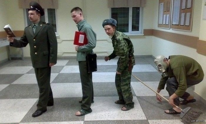 Военная эволюция | Пикабу